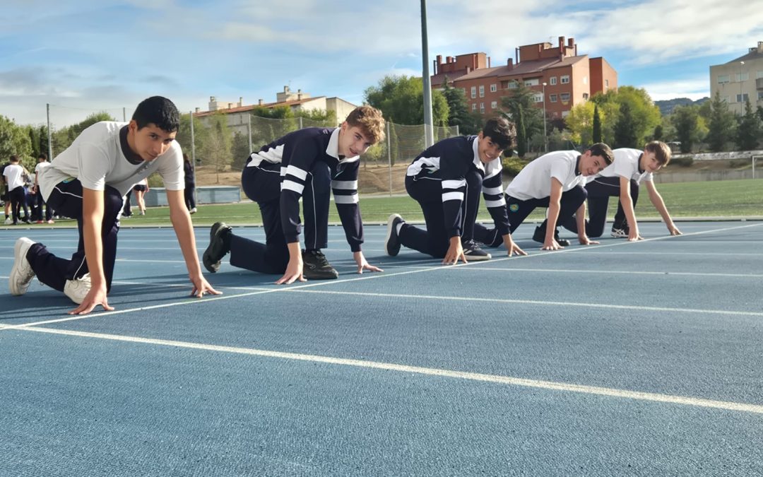 Día de atletismo en Villalba
